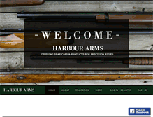 Tablet Screenshot of harbourarms.com